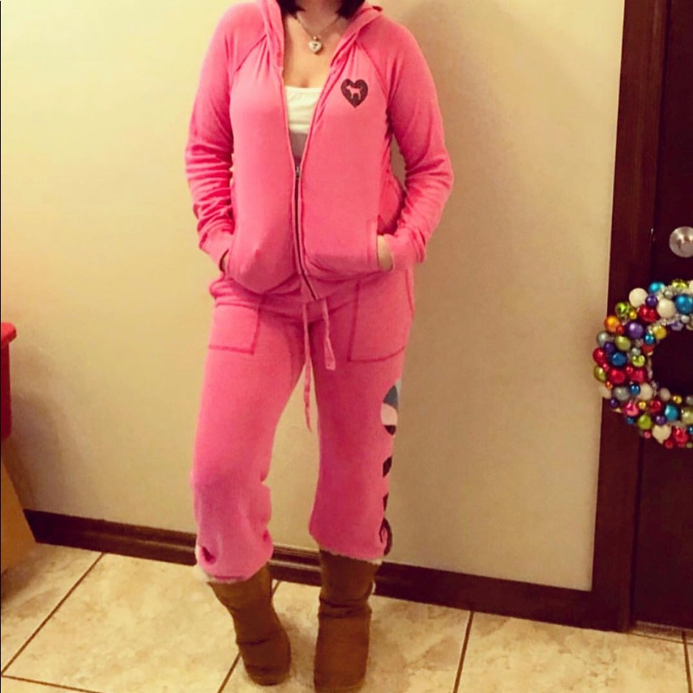 WONDERFUL Victoria’s Secret PINK Sweatsuit Set